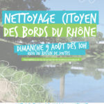 Affiche nettoyage bords du Rhône 09 08