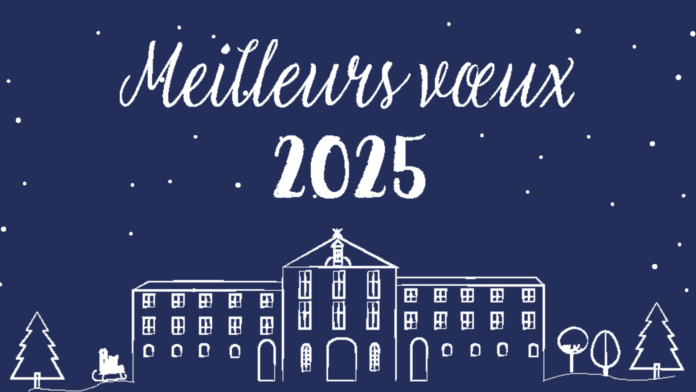 Julien Vuillemard vous souhaite une bonne année 2025 !